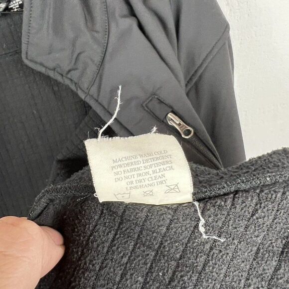 Marmot Jacket L Mens Black Full Zip Pockets Polyester Winter - Picture 10 of 11